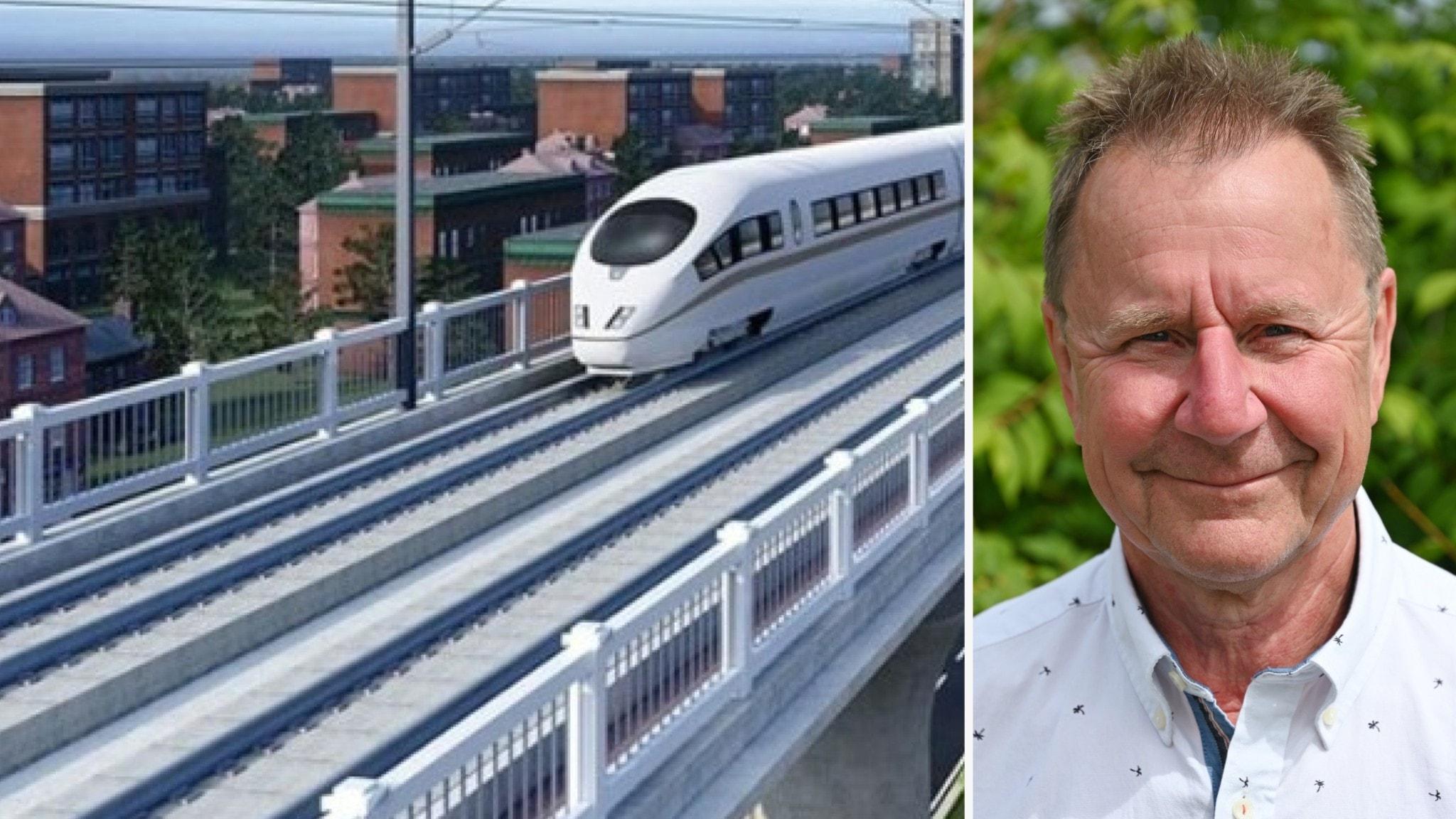 Drömmen om snabbtåg till Oslo pausad: ”Politiskt problem” - P4 Göteborg