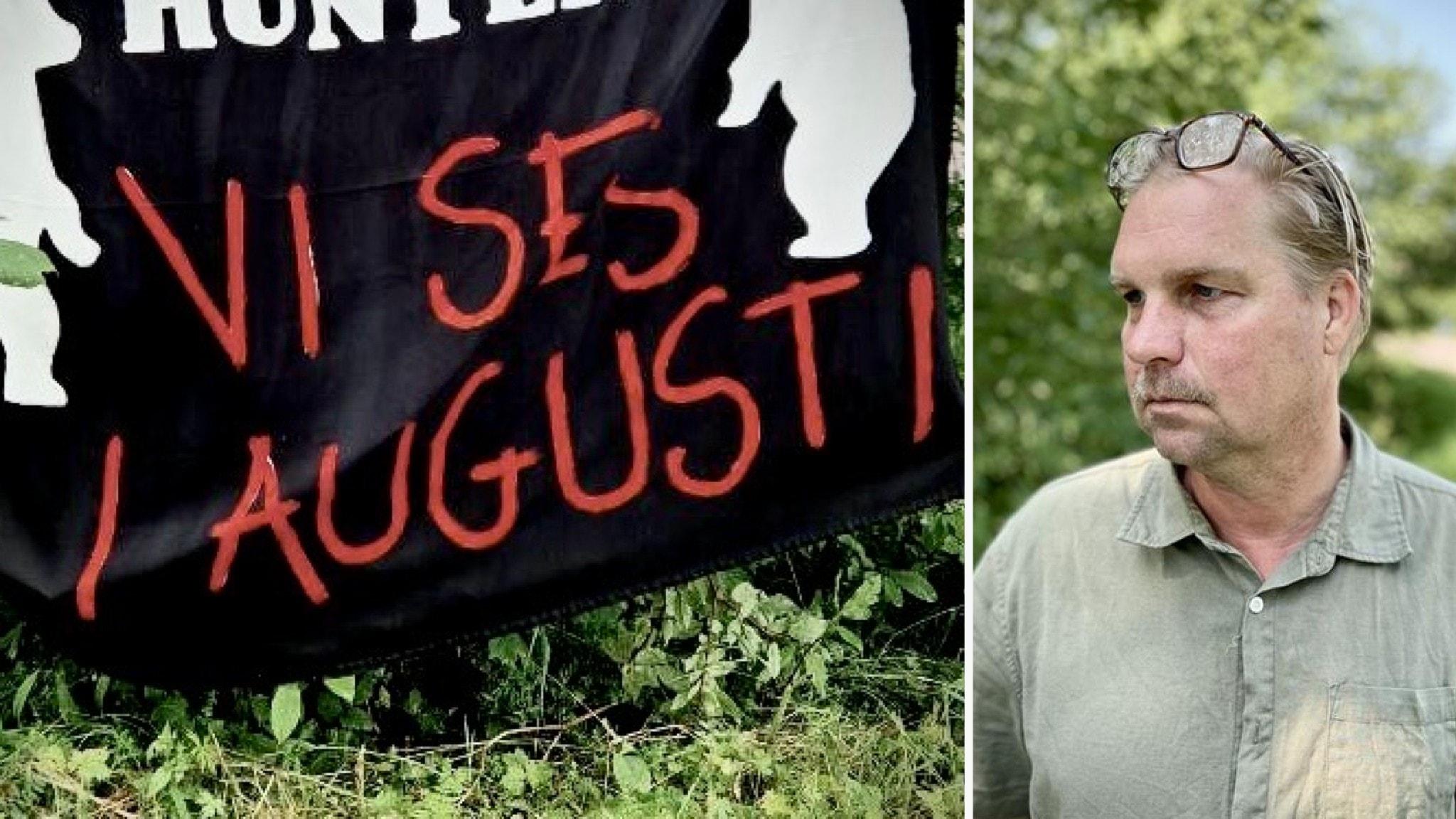 Björnjägare varnas efter aktivisthot: ”Jävligt olustigt” - P4 Dalarna