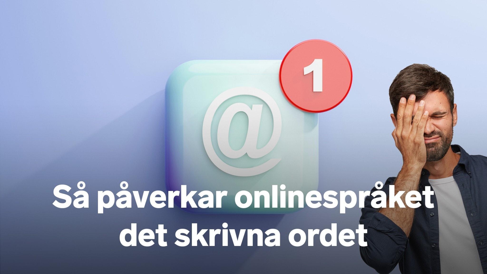 Därför är unga inte trevliga i mejl - Språket