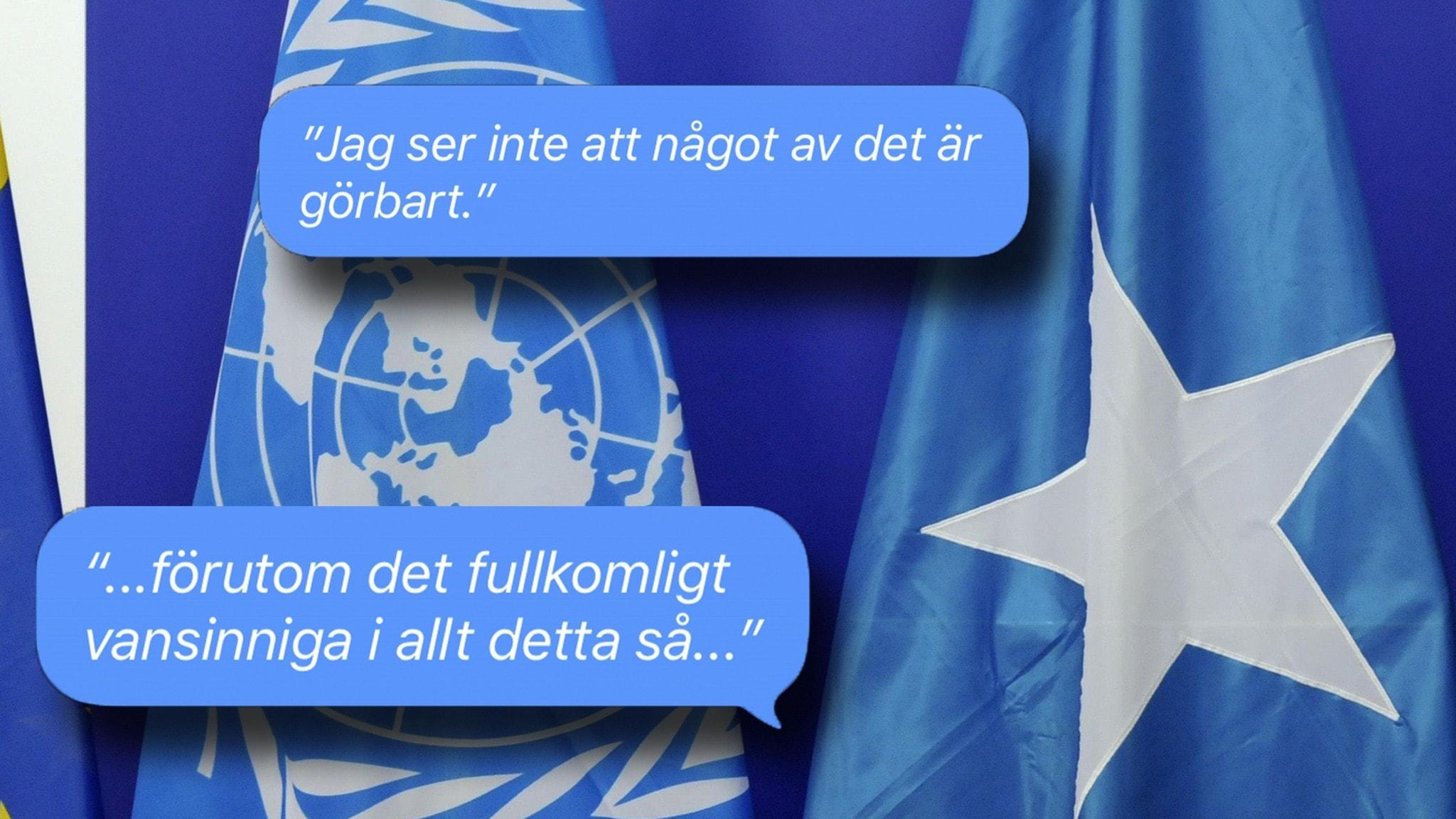 Meddelanden visar: Kris på ambassaden efter uppgörelsen med Somalia - Ekot